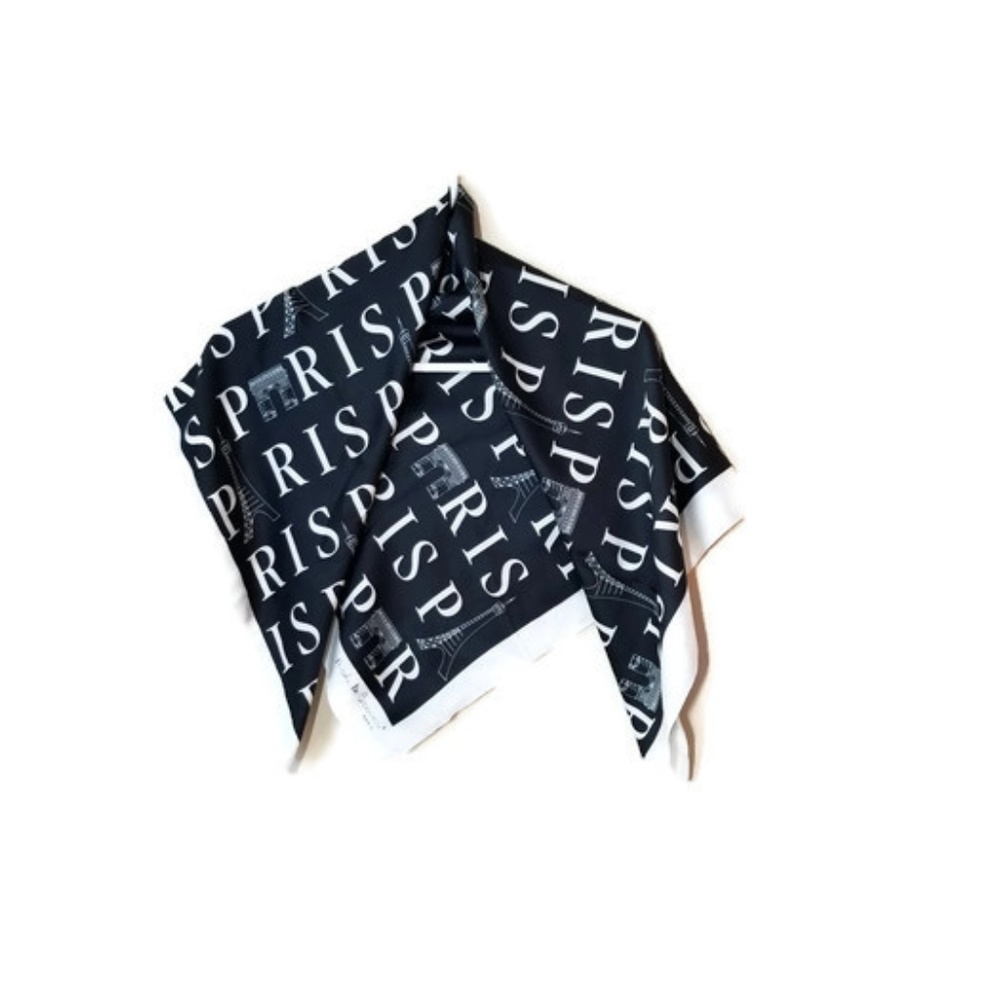 Nicole De Beauvoir Vintage Scarf Paris